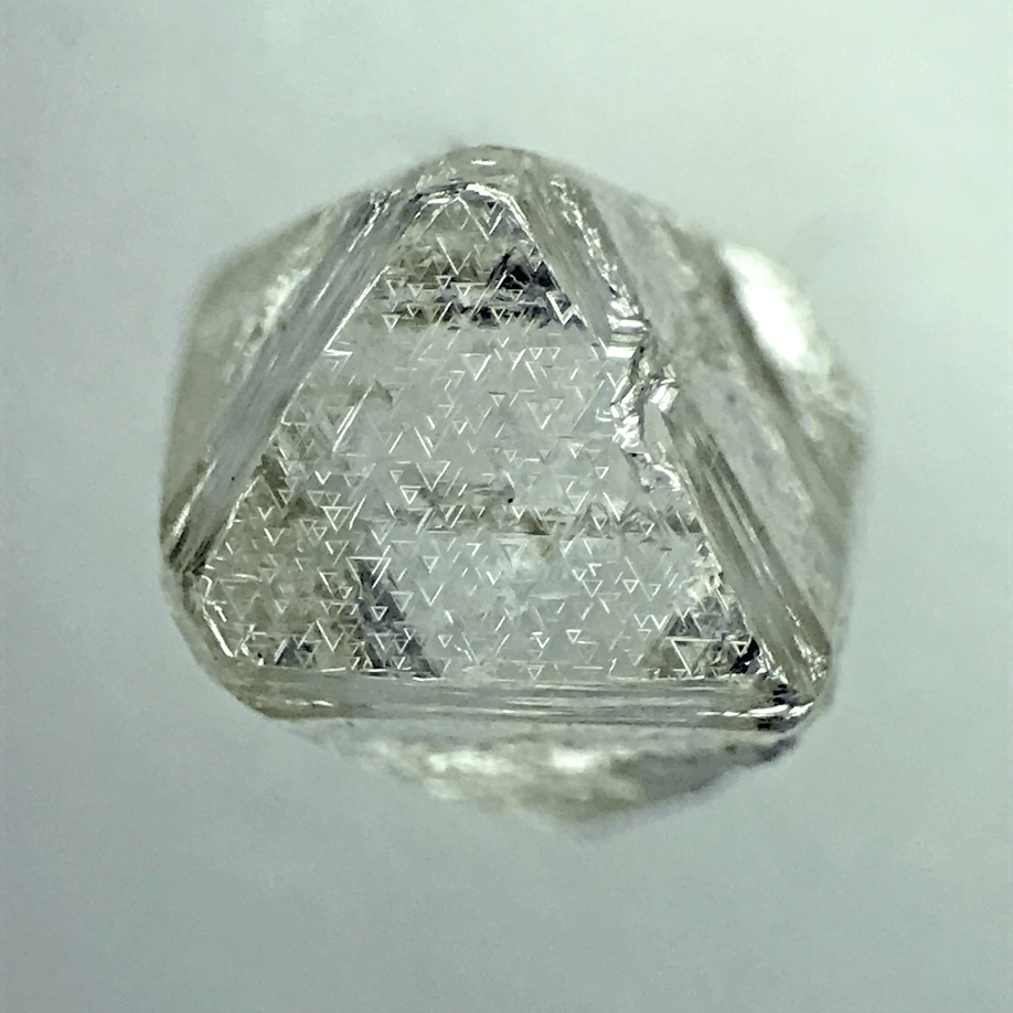 Diamond crystal from Udachnoe kimberlite pipe, Sakha, Russia